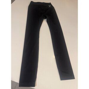 Gymshark Womens Black High-Waist Leggings - Stretchy & Comfortable Activewear